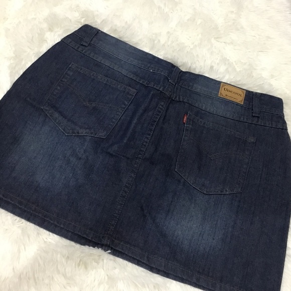 Udcool Denim Skirt - Picture 2 of 2
